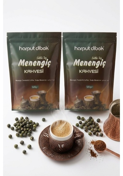 Sütlü Menengiç Kahvesi 500 Gr 2 Li Paket Çedene Kahvesi Toplam 1 Kg Toz Kahve Geleneksel