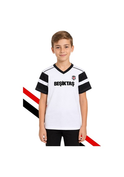 Beşiktaş Çocuk T-shırt Beyaz