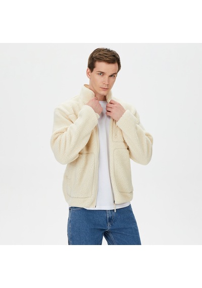 Dıckıes Dickies Mount Hope Fleece Erkek Beyaz Sweatshirt