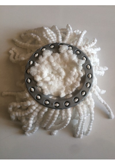 Zambak Dönerli Temizlik Kovasi Yedek Mop Mikrofiber