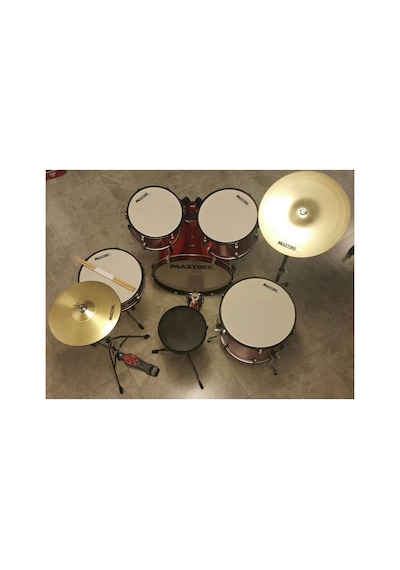Maxtone Mxc-3017fmr Davul Set Metalik Kırmızı
