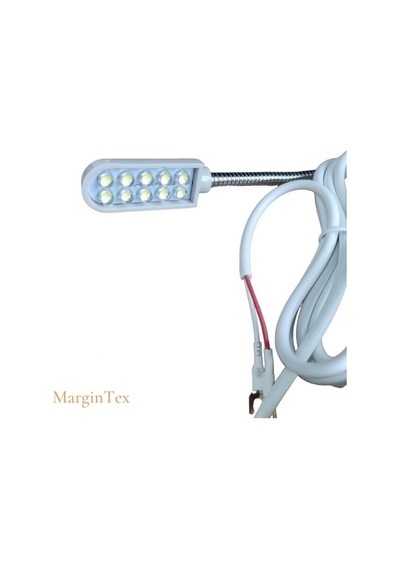 Spiral Dikiş Makinası Lambası Mıknatıslı 10 Ledli