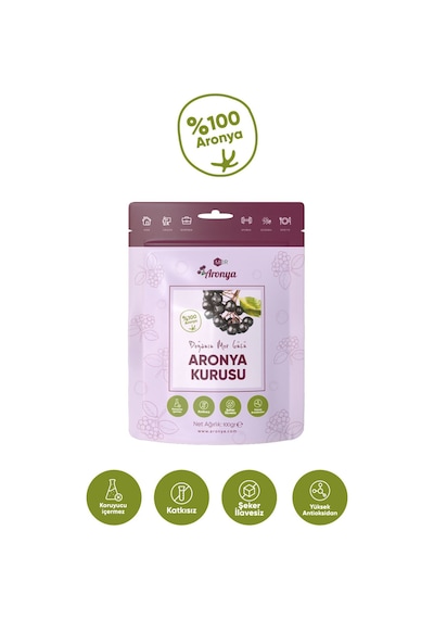 Mor Aronya 5 Li Aronya Kurusu 100 Gr Paket 500  G