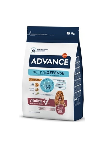 Advance Orta Irk Yaşlı Köpek Maması 3kg
