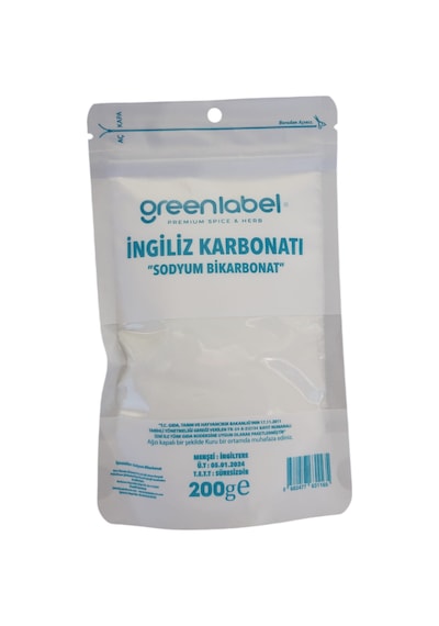 Greenlabel İngiliz Karbonatı 200 G
