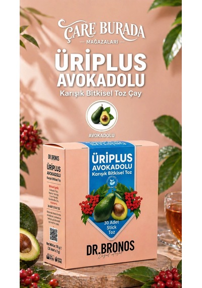 Dr. Bronos - Üriplus Avakadolu 30'lu Stick Çay Avakado & Gilaburu & Kırkkilit Otu & İğde Çekirdeği
