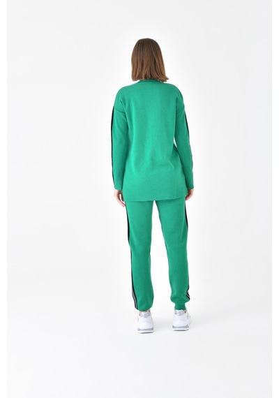 Ftz Women Kadın Sim Detaylı İkili Takım Benetton 20635-benetton Yeşil