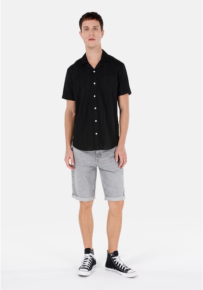 Colin's Colins Regular Fit Orta Bel Erkek Gri Jean Şort Cl1069538 Q1.v1 Dn43514 Denim