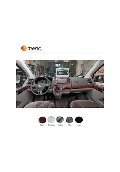Meriç® Vw Transporter T5 Ön Torpido Kaplama 37 Parça 2009-2014 (530157707)