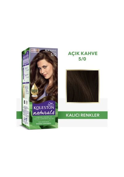 Koleston Naturals Set 5-0 Açık Kahve