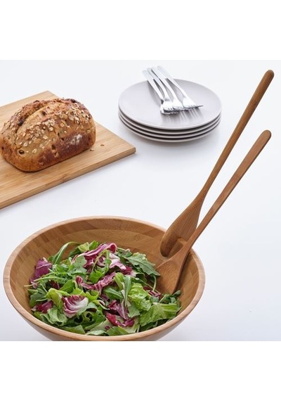 Ikea Grönsaker Servis Takımı, Bambu, 2 Parça Çok Renkli