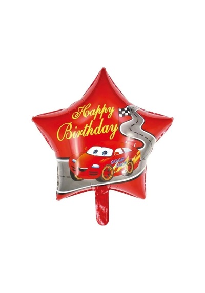 Araba Yıldız Folyo Balon - 18 Inç 45 Cm - Yıldız Balon