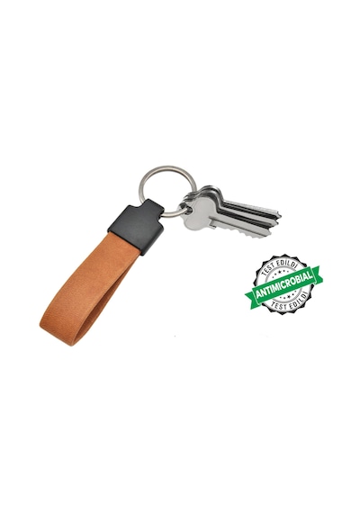 Pigado Taba Renk Metal Antibakteriyel Unisex Anahtarlık