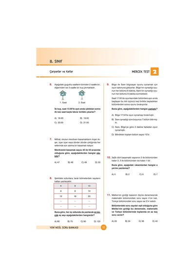 8. Sınıf Lgs Yeni Nesil Soru Bankası Seti