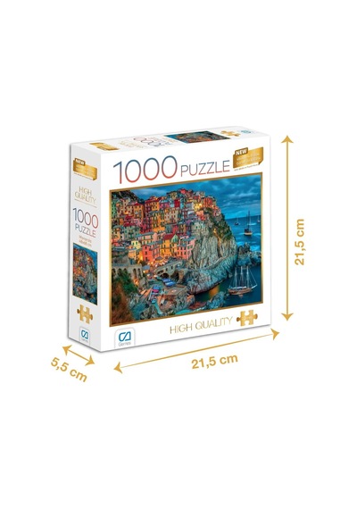 Manarola'da Akşam 1000 Parça 2
