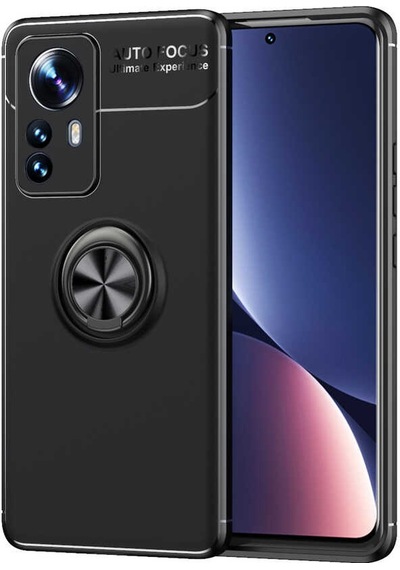 Mi 12 Pro Kılıf Tchs Ravel Silikon Kapak - Siyah Siyah