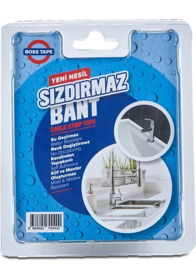 Boss Tape 0370 Mutfak Ve Banyo Sızdırmazlık Bandı 38mmx3.35m