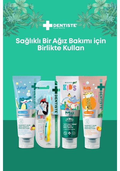 Kıds Toothbrush Sarı - Mavi