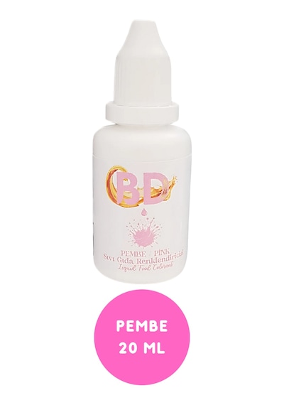 Bd Sıvı Gıda Boyası 20 Ml Pembe