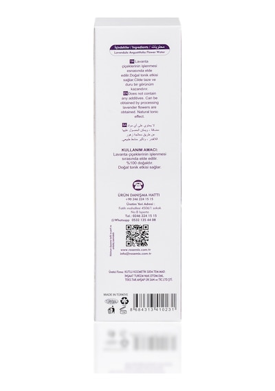 Rosemix - 465 - - Doğal Lavanta Suyu 300 Ml - 2 Adetlik - Matxzngz - Set Ürün