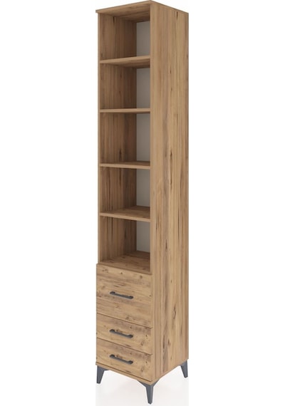 Hyperion Dolap 5 Raflı 3 Çekmeceli 44x44x243 Çam-çam Çam Hyperion Dolap 5 Raflı 3 Çekmeceli 44x44x243 Çam-çam Çam