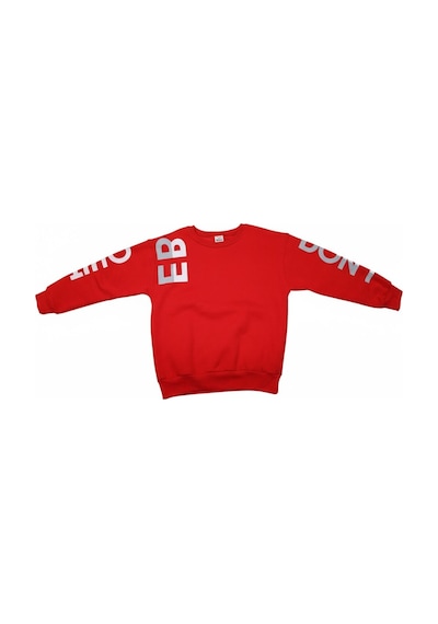 Fesshera Kids Erkek Çocuk Sweatshirt Bisiklet Yaka Oversize Kesim Baskılı Pamuklu Sweatshirt Kırmızı Fesshera Kids Erkek Çocuk Sweatshirt Bisiklet Yaka Oversize Kesim Baskılı Pamuklu Sweatshirt Kırmızı