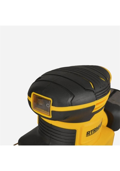 Avuç İçi Titreşimli Zımpara 240 W 100x110 Mm Rtrmax - Rtm4740