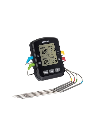 Wezzer Cook Mt90 Pişirme Termometresi Çok Renkli