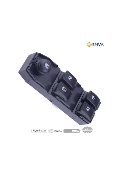 Chevrolet Lacetti Sol Ön Dörtlü Cam Açma Düğmesi Anahtarı 2004-20