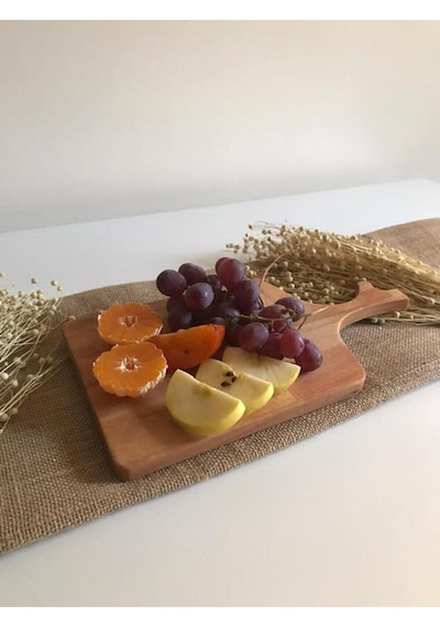Doğal Ahşap 2'Li Kesme Tahtası