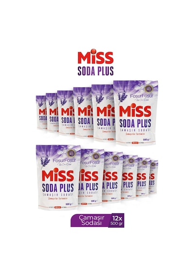 Miss Soda Plus Lavanta 500 Gr X 12