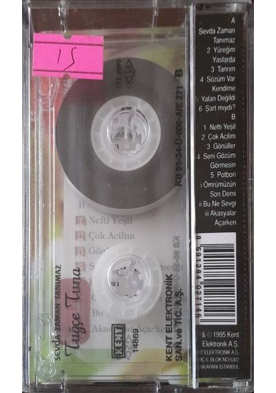Plak Değildir Kaset Tir Tuğçe Tuna Sevda Zaman Tanımaz Kaset