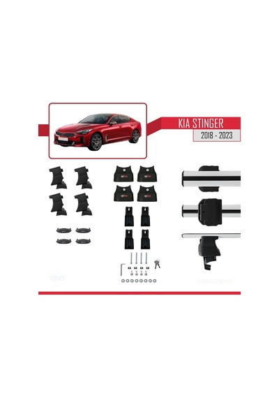 Kia Stinger 2018-2023 Arası İle Uyumlu Ace-4 Ara Atkı Tavan Barı