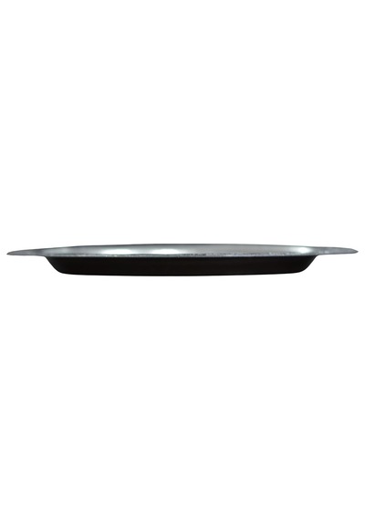 Paslanmaz Çelik Oval Tepsi 304 Kalite Krom Kaplama, Dekoratif Ve Servis Amaçlı Tabak 30 Cm