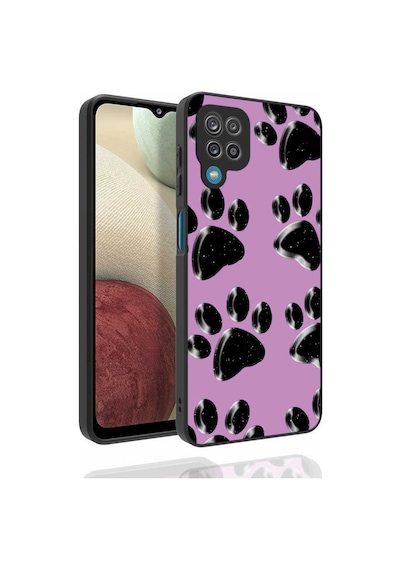 Galaxy Uyumlu M33 Kılıf Desenli Kamera Korumalı Parlak Nora Kapak - No1 NO1 No1