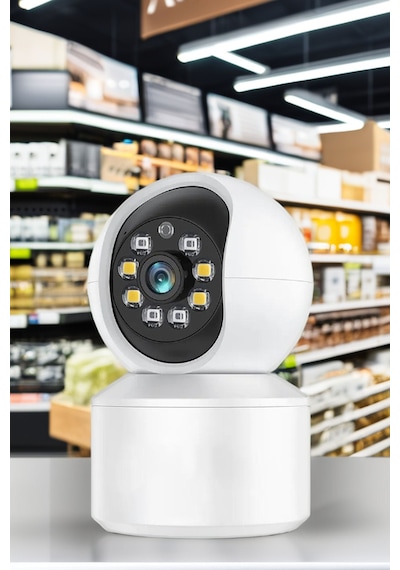 Uygulama Destekli W-fi Ev Güvenlik Kamerası Çocuk Odası Ev Güvenlik Kamerası Kompakt Kamera
