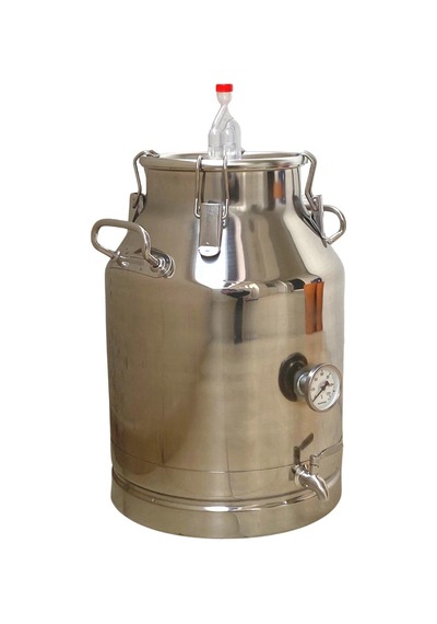 30Lt Paslanmaz Fermenter (Fermantasyon Kazanı)
