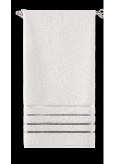 Banyo Havlu Seti 4 Lü Bale Premium - 70x140cm X2 / 50x90cm X2 Beyaz