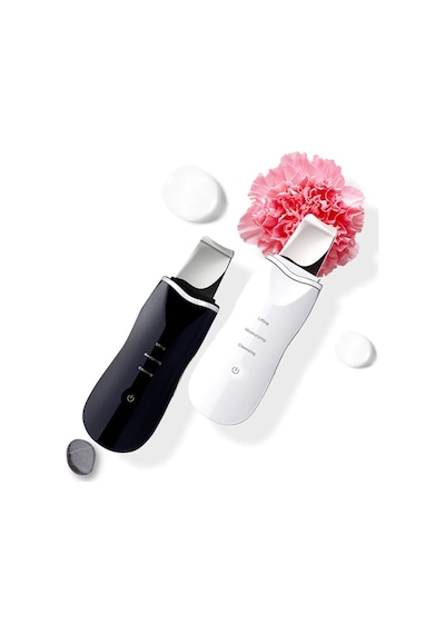 Skin Scrubber - Ultrasonik Cilt Temizleme Cihazı Siyah