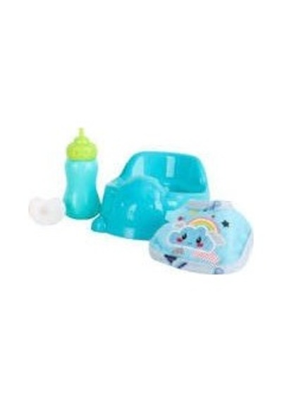Babydoll My Love Tuvalet Eğitimi Seti - 35 Cm Altını Islatan Et Bebek Mavi Kıyafetli 001