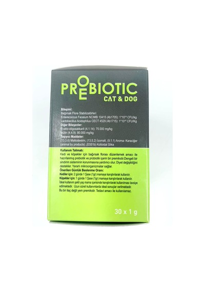 Köpekler İçin Nanbell Prebiyotik + Probiyotik 30x1gr