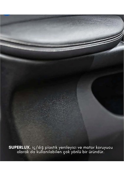 Fra-ber Superlux Suya Dayanıklı Lastik Parlatıcı Dış İç Plastik Trim Koruyucu Yenileyici 900 Ml