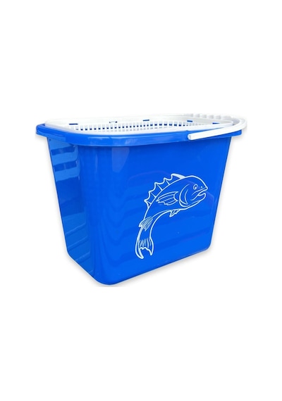 Fishack Süzgeçli Balıkçı Kovası 15 Lt Mavi Kod 179