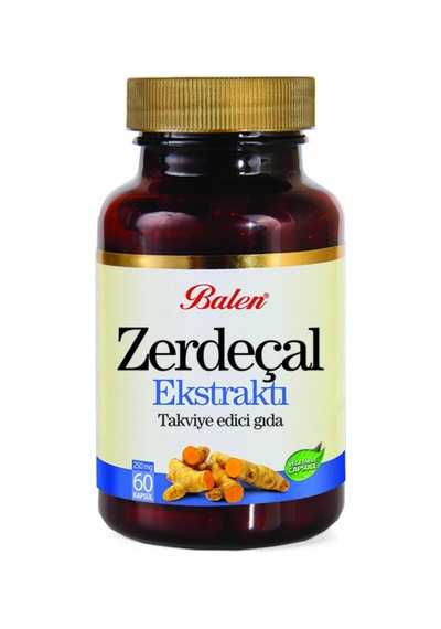 Zerdeçal Ekstraktı Kapsül 250 Mg 60 Kapsül