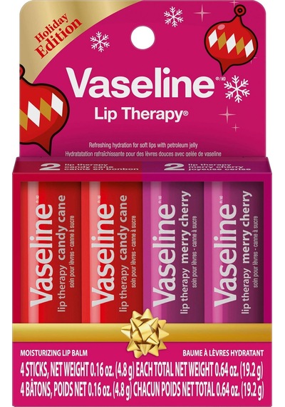 Vaseline Lip Therapy Holiday Edition Nemlendirici Dudak Bakım Stick Seti 4x4.8gr