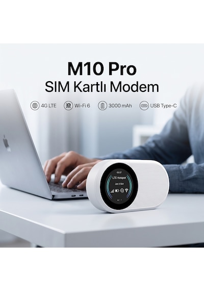 Sım Kartlı Modem - M10 Pro