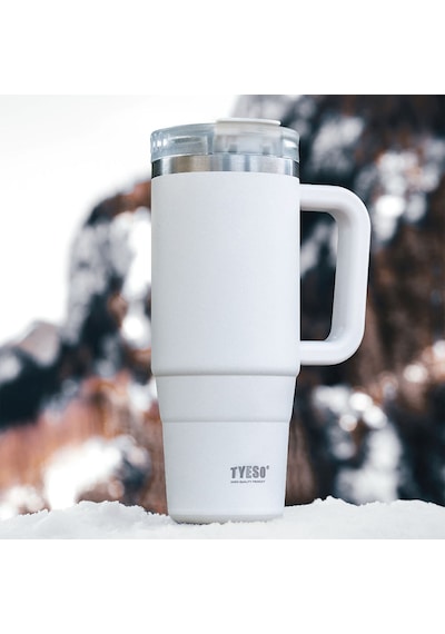 Tyeso Qq Termos Sızdırmaz Pipetli Çift Duvarlı Vakumlu 1200ml TS-8868K