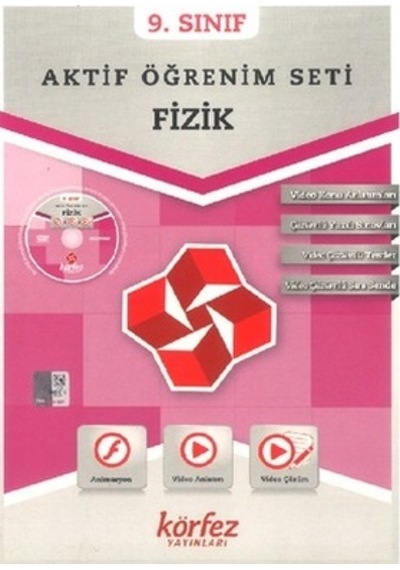9.Sınıf Fizik Aktif Öğrenim Seti Körfez Yayın Dvd Hediyeli