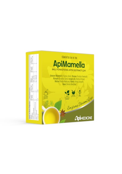 Apimedicine Apimamalla Fonksiyonel Ballı Bitkisel Ekstrakt 12 Stick 84 G