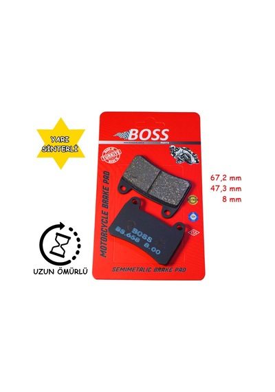 Benelli Ön Fren Disk Balatası Boss Fa658 Bn251 Tnt25-250-249-s Trk251